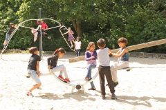 Spielgeräte im Hortgarten