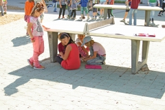 Tischtennisplatten auch als Sonnenschutz